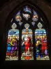 Collegiate Church of Dole - ​​Stained Glass (© J.E)