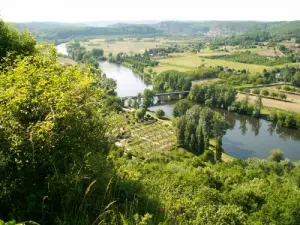 La valle vista dal Belvedere