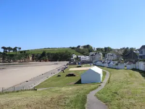 Cabañas en las playas de Ris