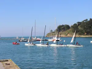 Vista del puerto de Tréboul