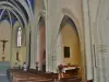 Dourgne - Intérieur de l'église Saint-Stapin