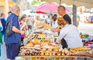 Provençaalse ambachten markt