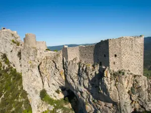 Peyrepertuse, l'ingéniosité des bâtisseurs