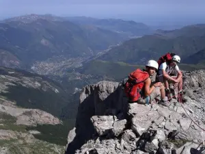 Gourette - Escalade à Sarrière