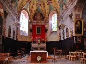 Intérieur de l'église Saint-Blaise