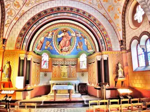 聖レオ9世礼拝堂の内部(©ジョン・エスピラット)