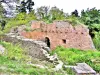 Zimmer aus der mittelalterlichen Burg von Dagsbourg (© JE)