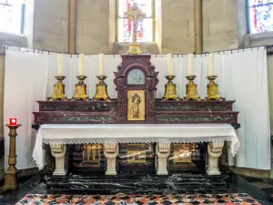 Retablo de la iglesia de Notre-Dame (© J.E)