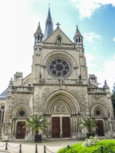 Puerta este de la iglesia de Notre-Dame (© J.E)