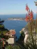 Jardim de Eze e seu panorama (© Posto de Turismo de Eze)