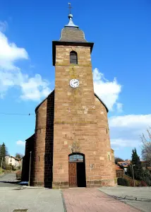 Fachada da igreja de Saint-Nicolas (© Jean Espirat)