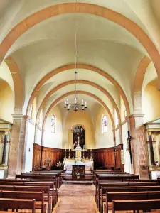 Nave da igreja de São Nicolau (© Jean Espirat)