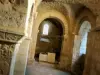 La cripta carolingia de la Abadía de San Pedro en Flavigny