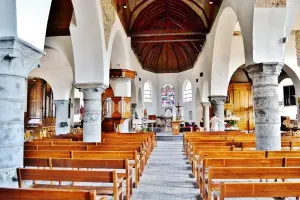 L'intérieur de l'église