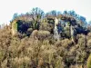 Arguel - Felsen der alten Burg (© J.E)
