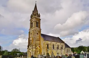 A igreja Saint-Aubin