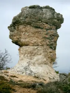 Una de las rocas de Mourres (© Jean Espirat)