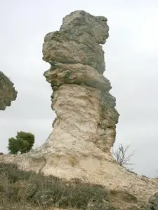 Una de las rocas de Mourres (© Jean Espirat)