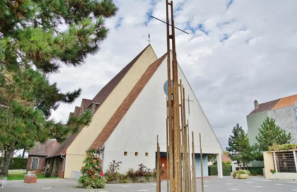 Fort-Mahon-Plage - L'église Notre-Dame