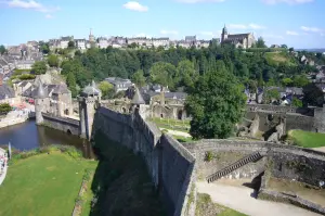 Panoramablick - Schloss Fougères