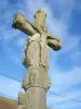 South face of the Calvary cross of Blanzey-le-Haut (© Jean Espirat)