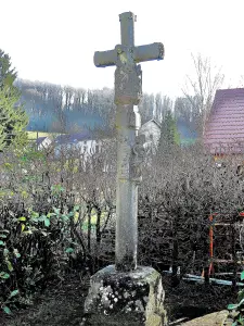 Croix de calvaire - Hameau de Blanzey-le-Haut (© Jean Espirat)