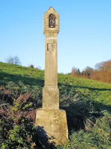 Oratorio fechado en 1792 - Aldea de Jean Dicotey - Fougerolles-le-Château (© Jean Espirat)