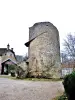Medieval tower of the Château de Fougerolles (© Jean Espirat)