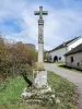 Cross, hamlet of Petit Fahys (© JE)