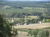 Fourcès View from the Water Tower