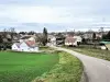 Frédéric-Fontaine, visto desde la carretera Champs de la Bêche (© J.E)