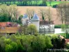 Overview of the castle Olhain