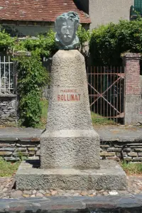 The bust of Maurice Rollinat