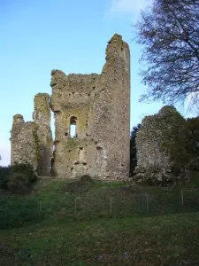 11 ° secolo il castello medievale di Fréteval