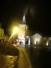 Église illuminée