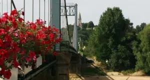 Bridge of Rosiers-sur-Loire