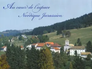 Giron, highest village of Ain, in the Parc Naturel Régional du Haut Jura