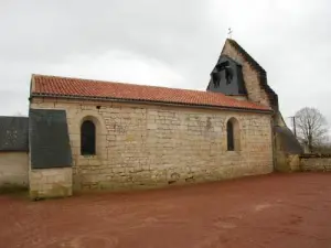 Vista do outro lado da igreja de Notre-Dame