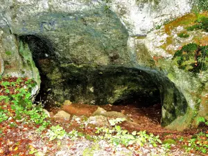 Pórtico de la Gruta de la Tuilerie (© Jean Espirat)