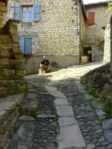 Sainte-Enimie verharde alley