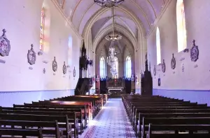 O interior da Igreja de São Martinho