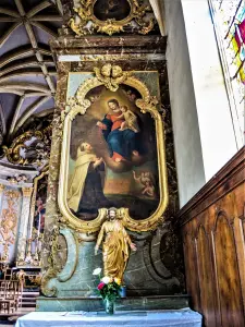 Altar of Saint-Joseph, in the church (© JE)