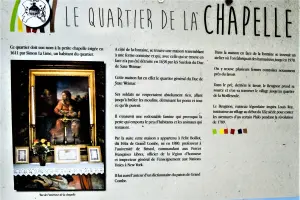 History of the chapel district (© JE)