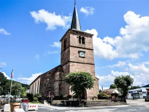 Saint-Georges Kerk van Granges-sur-Vologne (© JE)