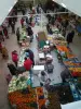 Une vue sur le marché couvert