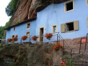 Houses of the rocks at Graufthal