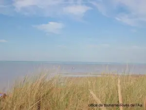 Het strand van Petit-Fort-Philippe