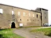 Fachada norte del castillo templario (© JE)