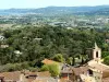 View of the Gulf of Saint-Tropez from the ruins of the castle