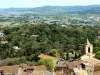 Vue sur le golfe de Saint-Tropez depuis les ruines du château